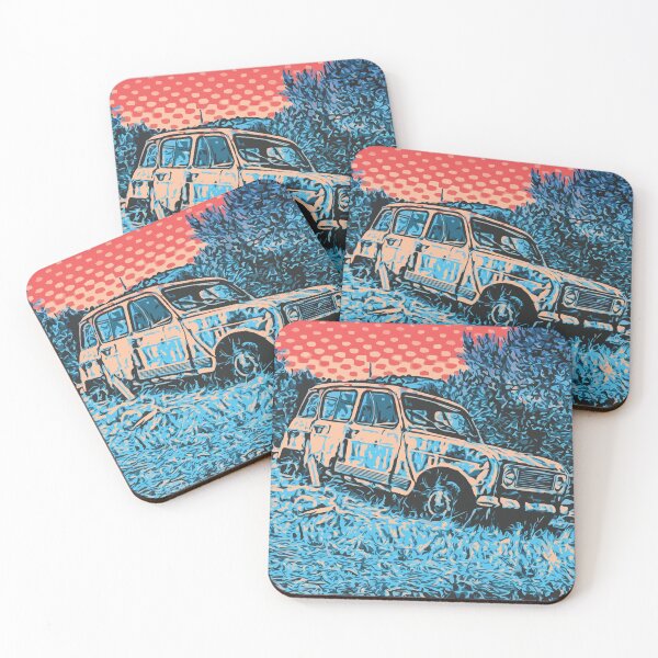 Item preview, Rusted Old Car Surrounded By Trees designed and sold by D-Spot Shop.