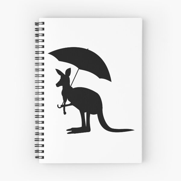 Item preview, Kangaroo with umbrella designed and sold by ZnDigitalPrints.