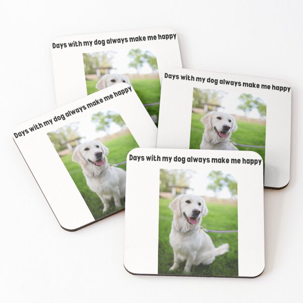 Item preview, " DAYS WITH MY DOG MAKES ME HAPPY " DOG DESIGN  designed and sold by findsbyjune374.
