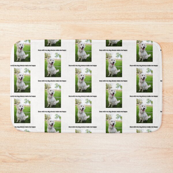 Item preview, " DAYS WITH MY DOG MAKES ME HAPPY " DOG DESIGN  designed and sold by findsbyjune374.