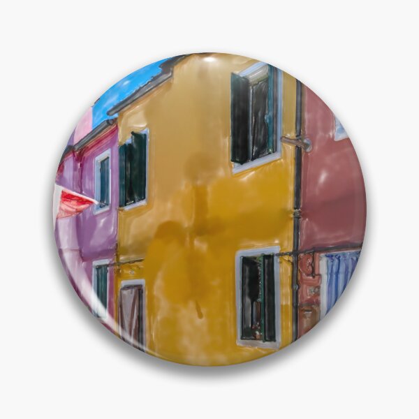 Item preview, Burano watercolor artwork designed and sold by pietrofoto.