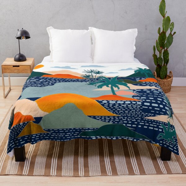 Item preview, Tropical Abstract Landscape designed and sold by MarcSabuncu.