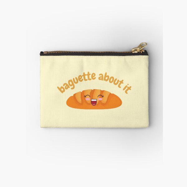 Item preview, Baguette About It, forget about it, food pun designed and sold by GoodMoodFood.