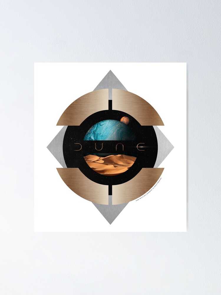 "DUNE FREMEN Symbol" Poster for Sale by ingenuarum Redbubble