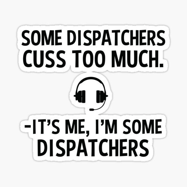 Item preview, Sarcastic Dispatcher Hoodie designed and sold by triclownmerch.