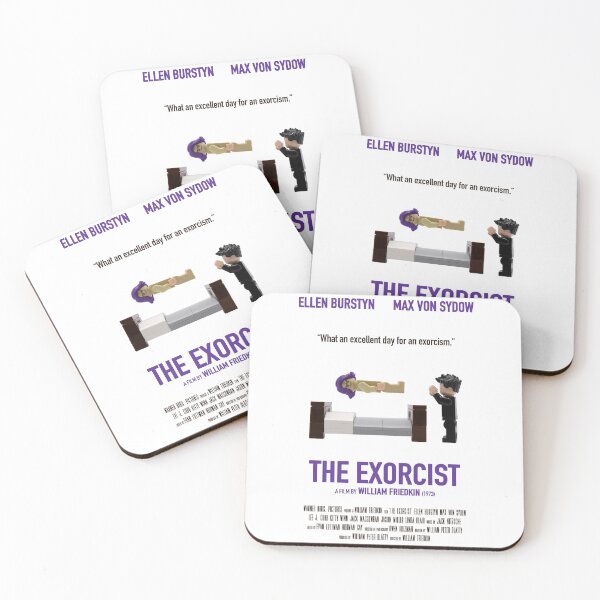 Item preview, The Exorcist directed by William Friedkin 1973 - Original designed Alternative Cult Movie art designed and sold by cinemadnesshirt.