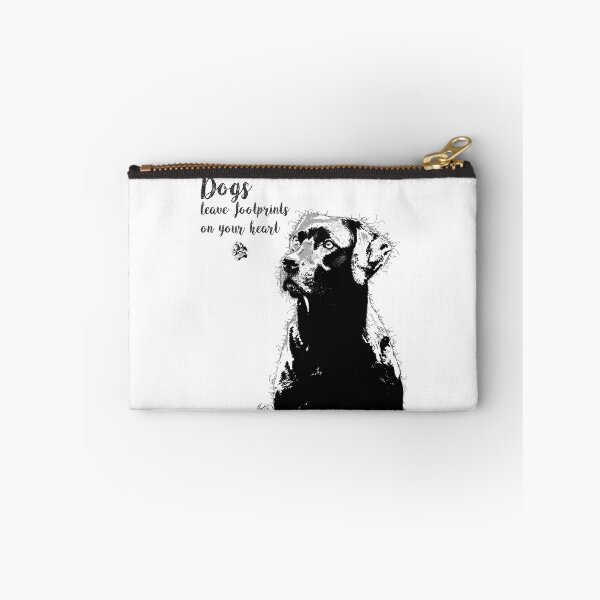 Item preview, Dogs leave footprints on your heart designed and sold by Sherbertfizzers.