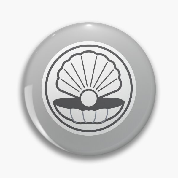 Item preview, Wireframe Greyscale pearl shell designed and sold by jazzydevil.