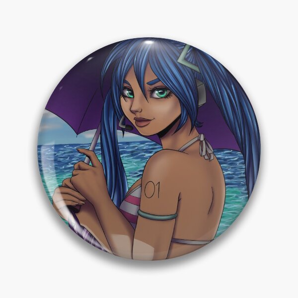 Item preview, Ocean Miku Song designed and sold by SoulBoundArt.
