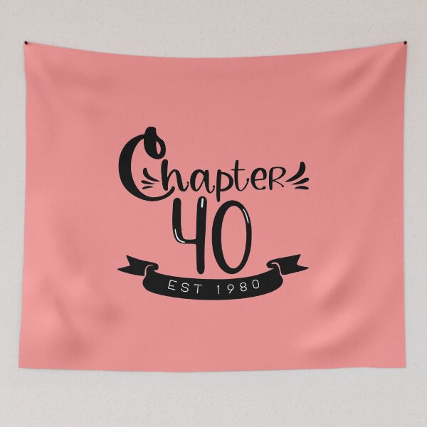 Item preview, Women Chapter 40 Est. 1980 Bling Birthday designed and sold by taby2you.