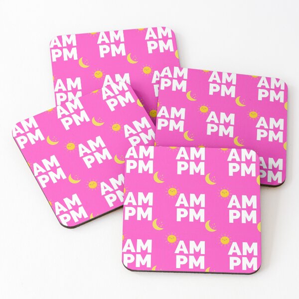 Item preview, AM PM PINK designed and sold by LisaKHafey.