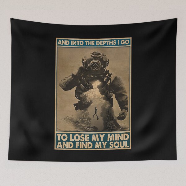 Item preview, And into the depths i go to lose my mind and find my soul designed and sold by toniobnd51.