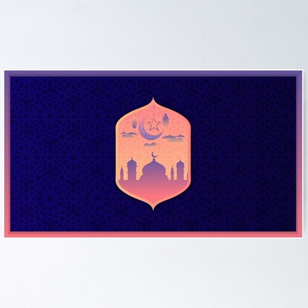 Item preview, Ramadan Kareem or Eid Mubarak Islamic design designed and sold by Zeedoherty.