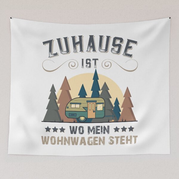 Item preview, Home is where the caravan is. Camping Motorhome designed and sold by blikonie.