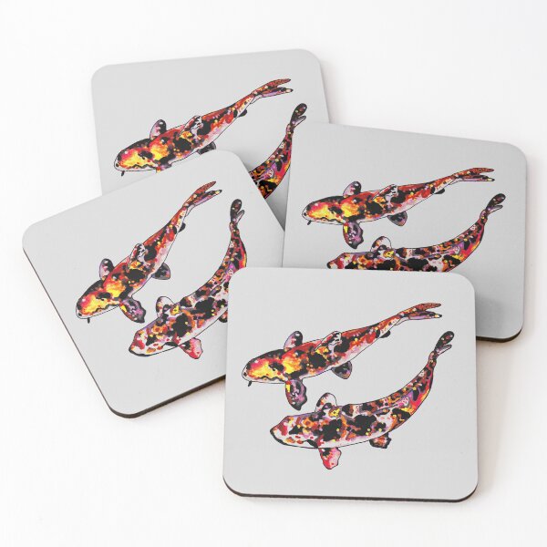 Item preview, Colorful Painted Koi Fish designed and sold by The Red Shop.