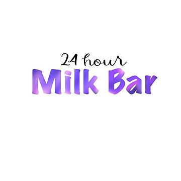 Artwork thumbnail, 24 hour milk bar by By-Lilly