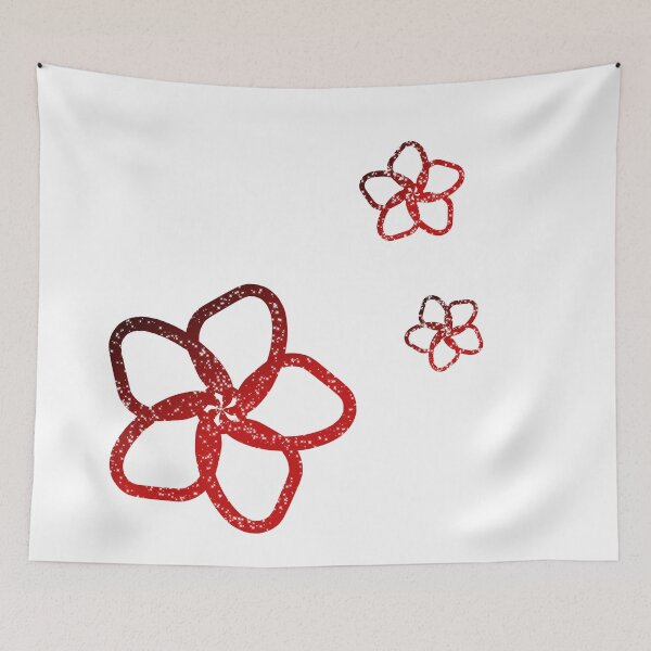 Item preview, Red-Black flower designed and sold by oddenen.