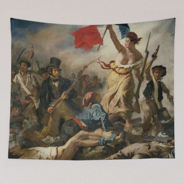 Item preview, Liberty Leading the People - Eugène Delacroix designed and sold by LemonbatStudio.