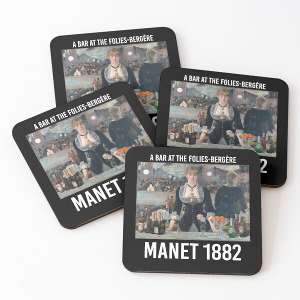 Item preview, A Bar at the Folies-Bergère - Édouard Manet designed and sold by LemonbatStudio.