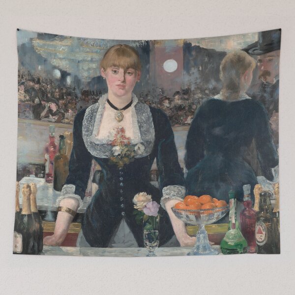 Item preview, A Bar at the Folies-Bergère - Édouard Manet designed and sold by LemonbatStudio.
