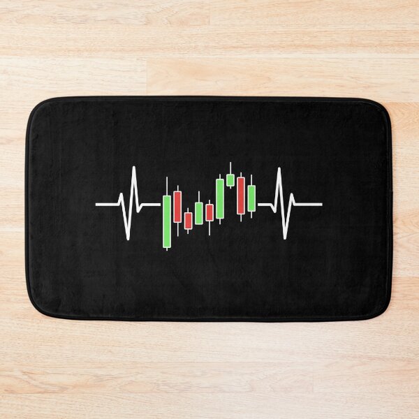 Item preview, Day Trader Heartbeat -- Candle Sticks Chart  designed and sold by Trader-Style.