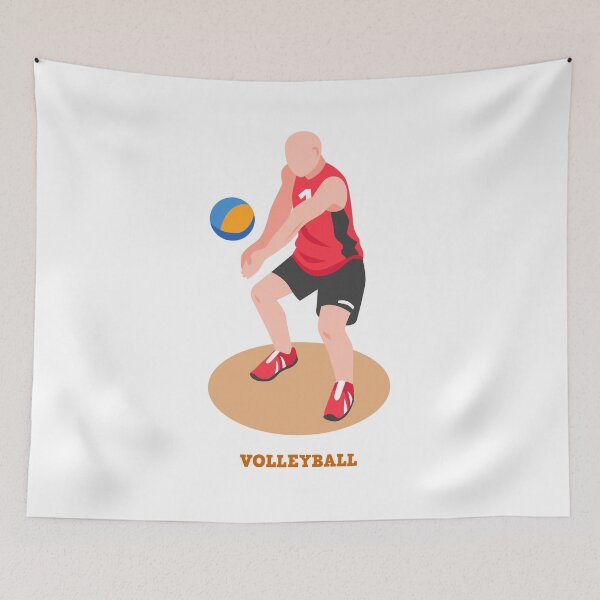 Item preview, Volleyball Player designed and sold by Haxino.