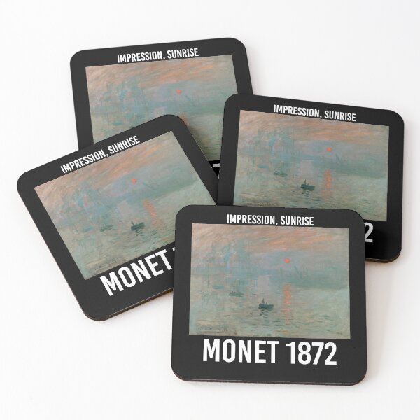 Item preview, Impression, Sunrise - Claude Monet designed and sold by LemonbatStudio.