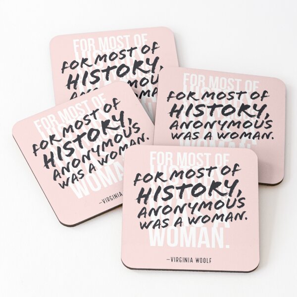 Item preview, Virginia Woolf Quote designed and sold by Dollfacedesign.
