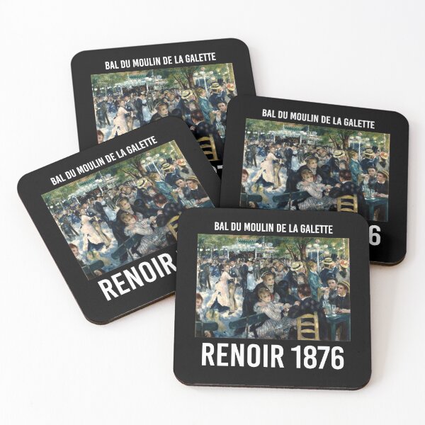 Item preview, Bal du moulin de la Galette - Pierre-Auguste Renoir designed and sold by LemonbatStudio.
