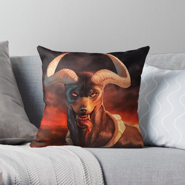 Hound dog Throw Pillow