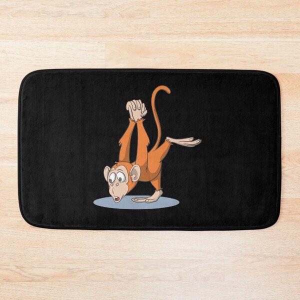 Item preview, Monkey In Yoga Falling Tree Pose designed and sold by Monkey Ful.