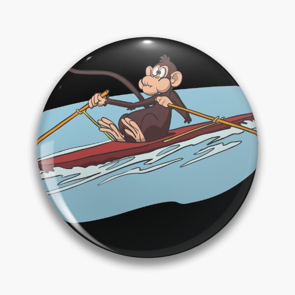 Item preview, A rower monkey designed and sold by Monkey Ful.