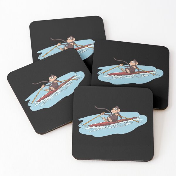 Item preview, A rower monkey designed and sold by Monkey Ful.