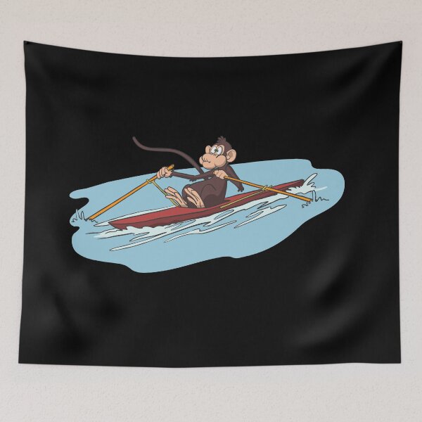 Item preview, A rower monkey designed and sold by Monkey Ful.