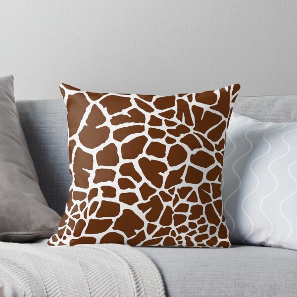 Item preview, Giraffe pattern brown white designed and sold by Patricia Piotrak.
