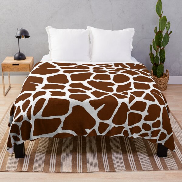 Item preview, Giraffe pattern brown white designed and sold by Patricia Piotrak.