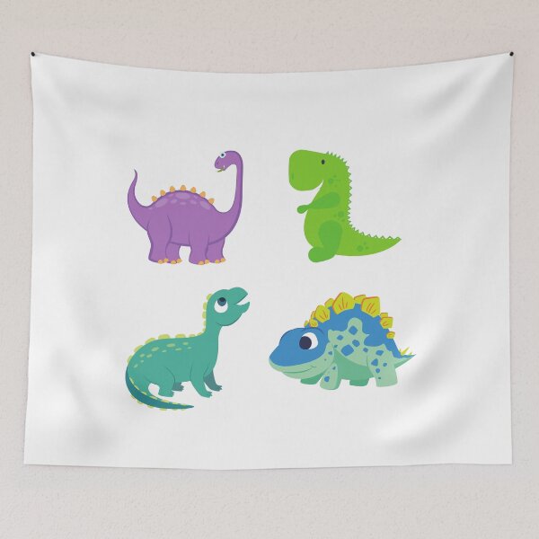 Item preview, Dinosaur Stickers,4 Pack, Colourful designed and sold by AMS-ART.