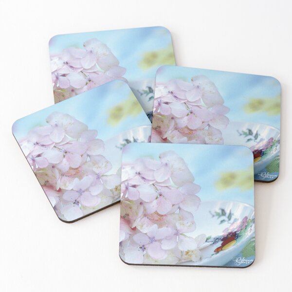 Item preview, Afternoon Tea kissed with a pink hydrangea  designed and sold by Sherbertfizzers.