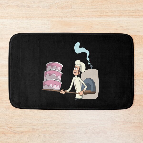 Item preview, Bakers baking huge fancy cake designed and sold by Monkey Ful.