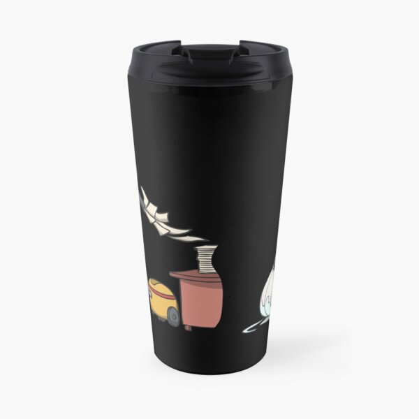 Cleaner vacuum cleans office documents Travel Mug