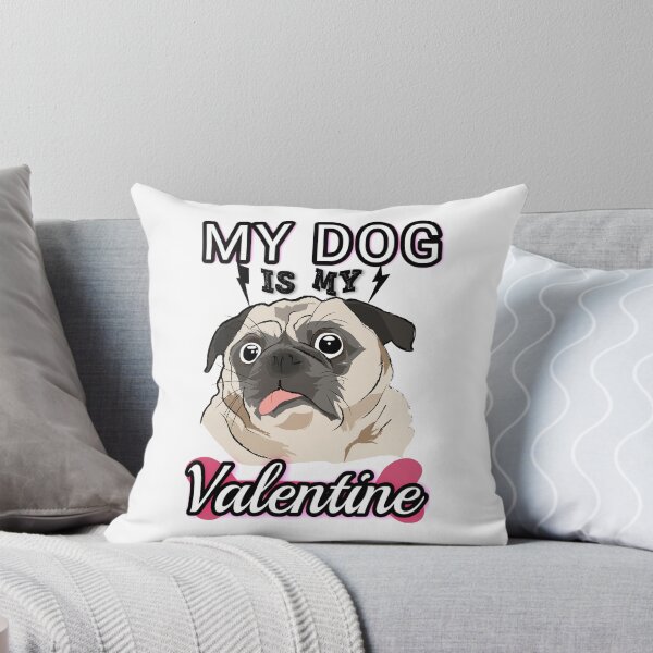 Item preview, MY DOG ISMY VALENTINE designed and sold by Hussain Shirts.