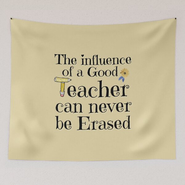 Item preview, Teacher Appreciation Gift, the influence of a Good Teacher can never be Erased designed and sold by AmazingEcraft.