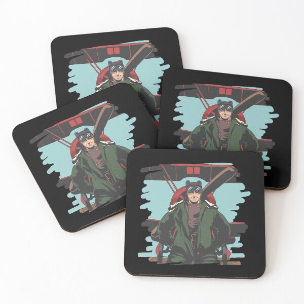 Item preview, Retro Pilot Hero designed and sold by Monkey Ful.