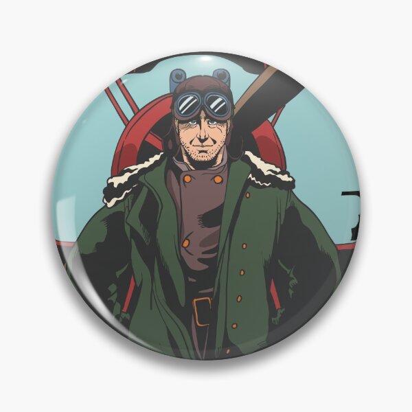 Item preview, Retro Pilot Hero designed and sold by Monkey Ful.