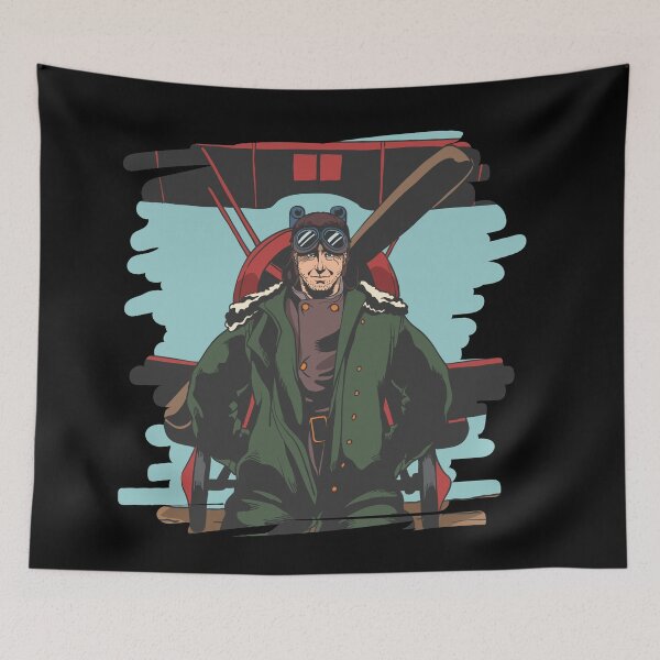Item preview, Retro Pilot Hero designed and sold by Monkey Ful.