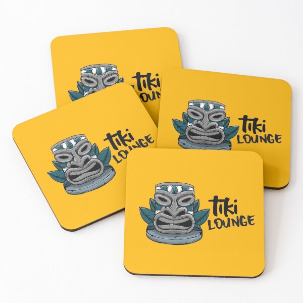 Item preview, Vintage Tiki Lounge Retro Print designed and sold by RetroTrend.