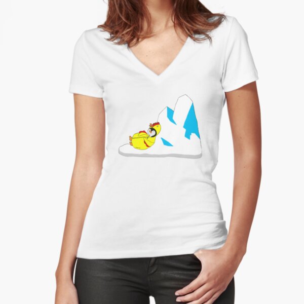 A Life Worth Living Fitted V-Neck T-Shirt