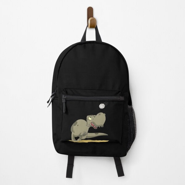 Item preview, T-Rex playing beach volleyball designed and sold by Monkey Ful.