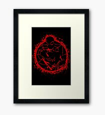 Shadow of Spidey Framed Print
