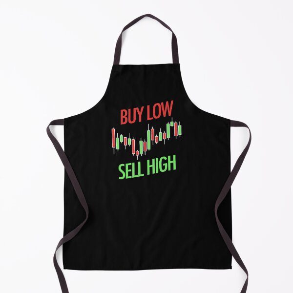 Item preview, Buy Low Sell High Slogan -- Candle Sticks Chart designed and sold by Trader-Style.